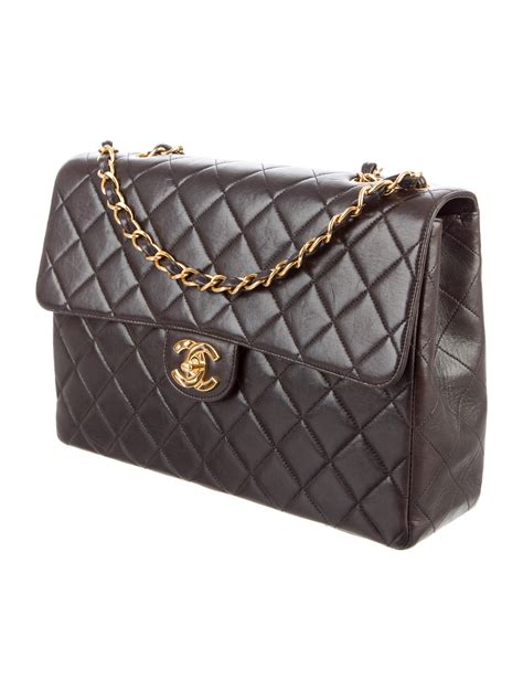 chanel oversized flap bag|Chanel single flap bag price.